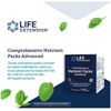 COMPREHENSIVE NUTRIENT PACKS ADVANCED MULTIVITAMIN 60 Packets  LIFE EXTENSION