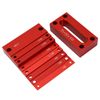 9PCS Aluminum Alloy Height Gauge Blocks Quick Accurate Setup Bars for Milling Machine Table Saw