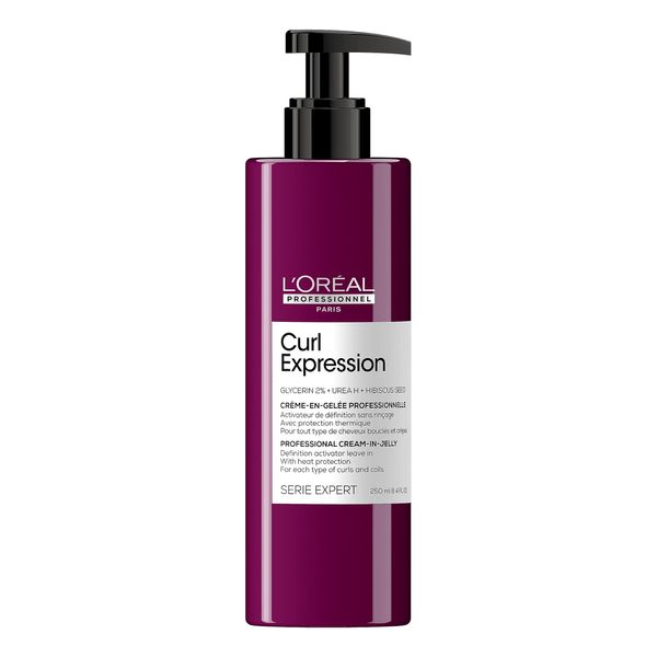 L'Oréal Professionnel Pflegendes Leave-In für welliges und lockiges Haar, Serie Expert, Curl Expression Definition Activator Leave-In, 250 ml