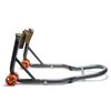 Motorcycle Paddock Front Stand Heavy Duty Grey Orange