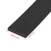 sourcing map Solid Rectangle Rubber Seal Strip 20mm Wide 3mm Thick, 1 Meter Long Black