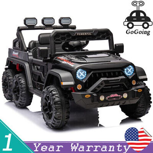 24V Ride On PickUp Truck Kids 4WD Toy w/ Remote Control 3.1-4.03MPH for 3-8