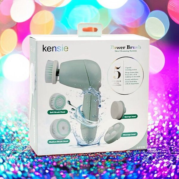 Kensie Beauty - Power Brush Set in Seafoam Brand New in Box MSRP $49.99