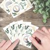 Haizct 50 Pack Watercolor plantsBlank Gift Certificate Scratch Off Cards for Small Business, Spa Beauty Makeup Hair Salon, Bridal Shower, Baby Shower, Wedding Shower Ideas (Oh, Baby)-GK099