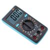 Digital Multimeter, AC/DC 0-50 Handheld with LCD Display Measures Current, Resistance, Continuity, Frequency Tests Diodes, Temperature, Voltage Tester(Blue)