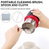 Electric Pill Crusher Grinder - Grind and Pulverize Small and Large Medication and Vitamin Tablets to Fine Powder - Electronic Pulverizer to Crush Multiple Pills - Use for Feeding Tube, Kids or Pets
