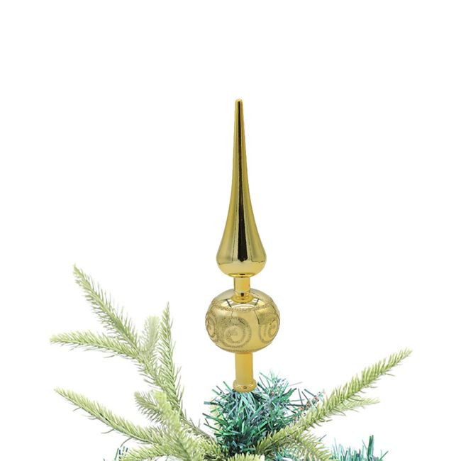 Lanito Tree Top Star Christmas Top Star Christmas Tree Top 23cm Christmas Tree Star Christmas Ornament Decoration Star (Gold)