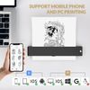 Portable Rechargeable Wireless Bluetooth Tattoo Thermal Copier Stencil Printer