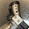 Jet Torch Flame Lighter Windproof 1300'C Adjustable Flame Refillable Butane Gas Viewable Fuel Jet Torch Lighter - White