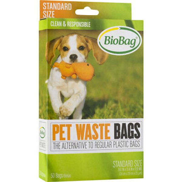 Biobag, Pet Waste Bags, 50 Count