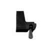 Speedy Streamline Curtain Support Brackets - Black - Pack of 4
