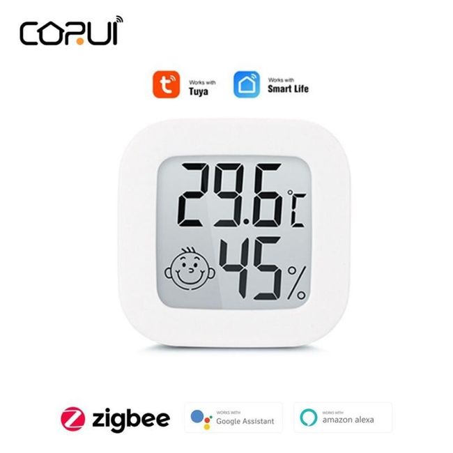 ZigBee 3.0 tuya Smart Temperature and Humidity Sensor Smart Home