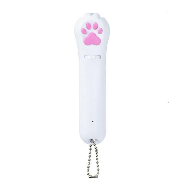 Multi-Image Infrared Laser Pointer Cat Toy - White / Usb