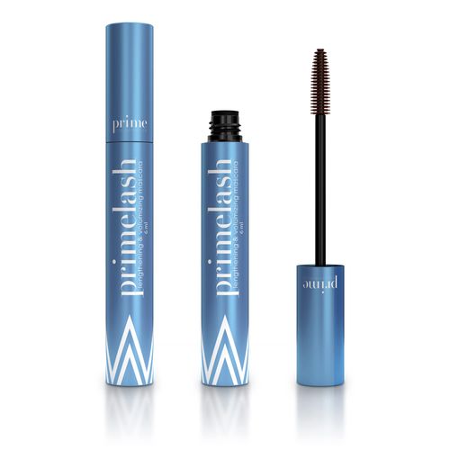 Prime Prometics PrimeLash Mascara for Women over 50 – Volumizing, Incredible Length in 2 Coats – Long-Stay, Zero Clumps, Hypoallergenic (Brown)