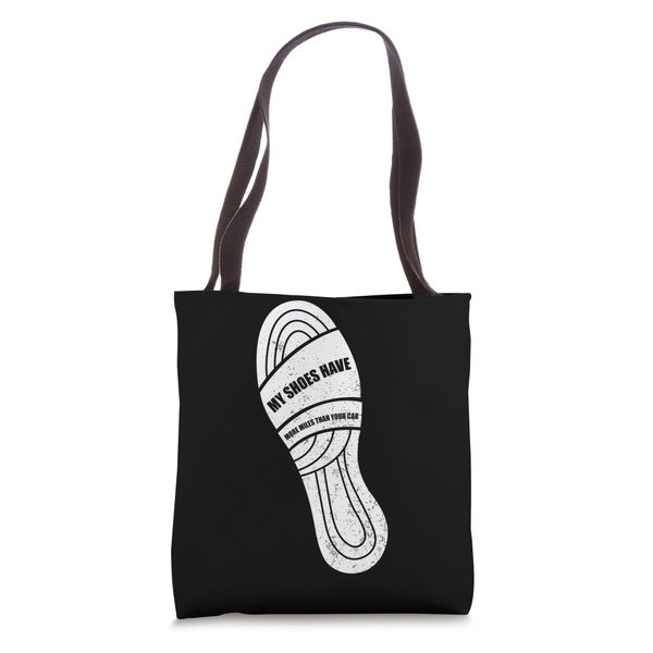 Funny Running Marathon Runner Runners Joke Tote Bag