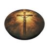 Jesus Cross Radiating Light Christian PopSockets Standard PopGrip