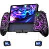 Switch Controllers, Wireless Switch Pro Controller Replacement for Nintendo Switch Controller/OLED, Hall Effect One-Piece Joypad Controller with Programmable/Dual Vibration/TURBO/Wakeup