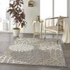 Nourison Aloha Indoor/Outdoor Area Rug 6' x 9' Natural Rectangular 0.25" Thick