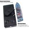 Remote Control Simulation Naval Ship Toy For Kids Grey Water Detection 80 Cha...