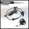 Hihaha Front Left ABS Sensor, for Honda Fit 2009-2013, Plastic, Black Durable Material