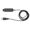 JPL BL-053+P USB Headset Connection Cable with Plantronics Compatible QD, 575-266-001