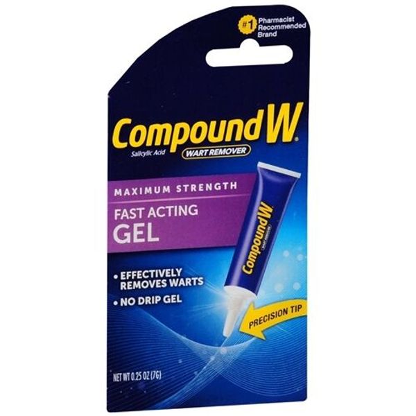 Compound W Wart Remover Gel 0.25 oz. (7 g)