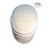 6Pack (Large 6.3x4.3 inches) Exfoliating Face Body Pad (100% Soft Terry Cloth) Cloth Materials Loofah Sponge Scrubber Brush Close Skin for Men and Women When Bath Spa and Shower