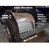 Ezgo Marathon Golf Cart Highly Polished Diamond Plate Mud Flaps