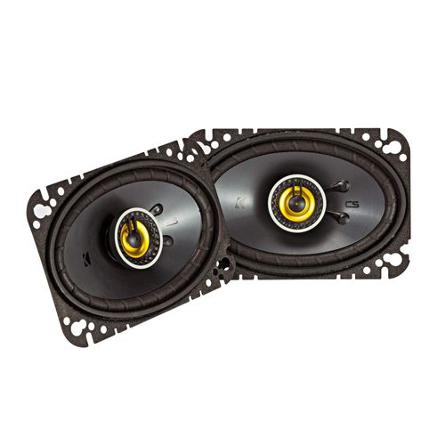 Pair KICKER 46CSC464 4x6" 300 Watt 4-Ohm 2-Way Car Audio Coaxial Speakers CSC464