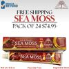 24 Pack Wild Craft Sea Moss Toothpaste Essential Palace Fluoride free Vege Base