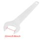 COMOK Open Ended Diameter 22mm Flat Head Screw Single Open Ended Wrench Mill Collet Tool Set 4Pcs