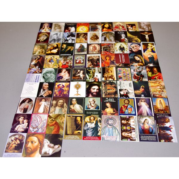 Catholic Prayer Cards Classic Series - 75 Card Assortment