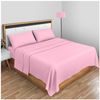 Gaveno Cavailia Super Soft Plain Dyed Diamond Flat Sheet [ Double - Pink ]