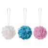 ÅBYÅN Body Puff for Invigorating Clean Multicolour Polyethylene Plastic (Pack of 3)
