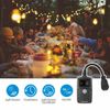 DEWENWILS Outdoor Pool Timer Weatherproof Countdown Photocell Plug in 2Pack