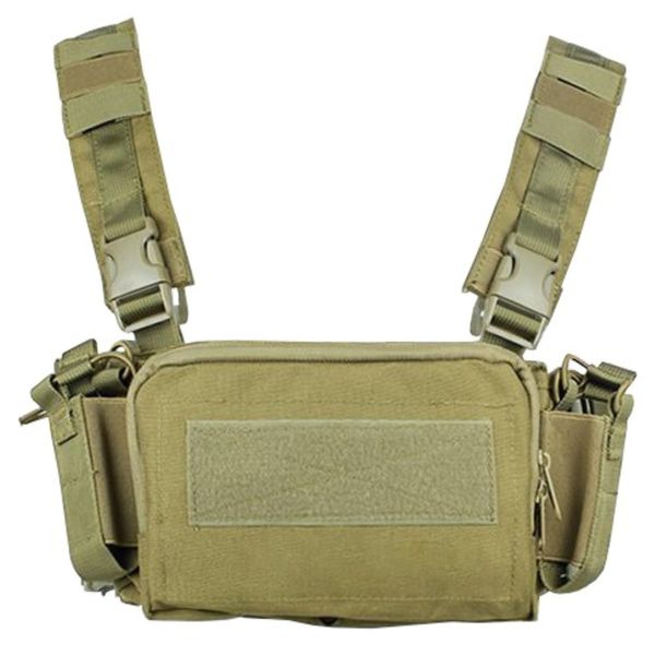 Black Tide Concepts Chest Rig| Navy Seal Designed, Tested & Guaranteed|Durable Chest Rig w/MOLLE Pouch & Magazine Holder| Adjustable Hunting, Airsoft or Tactical Vest