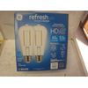 GE Refresh LED DAYLIGHT Bulb Dimmable Edison Style Bulbs 2 Pack Lamps PC93124196