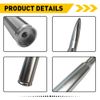 5.5" CNC BULLET ANTENNA SILVER FOR DODGE RAM 1500 2500 3500