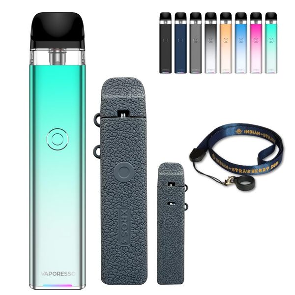Vaporesso XROS 3 POD KIT + XROS3 Compatible Silicone Case & Neck Strap Set (Mint Green)