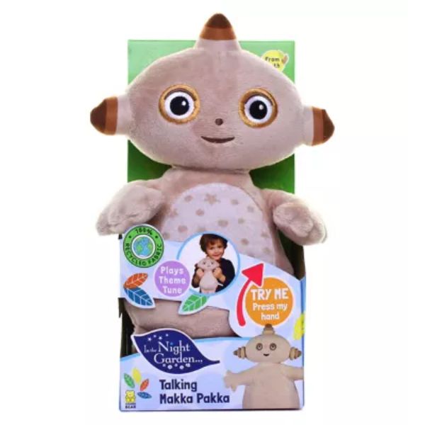 In The Night Garden Makka Pakka Talking Soft Toy