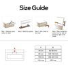 12pc Gold Brushed Square Kitchen Cabinet Handles Dresser Drawer Pulls 3.75" C/C