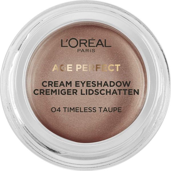 L'Oréal Paris Age Perfect Creamy Eye Shadow 04 Timeless Taupe Bronze Creamy Texture High Coverage 4 g Pack of 3