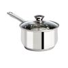 2 Quart Stainless Steel Cooking Pot with Tempered Lid Induction Safe Cookware
