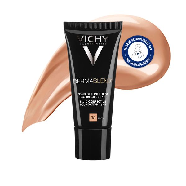 Vichy Dermablend Concealing Foundation with SPF 35 Number 35, Sand