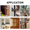165-Degree Lazy Susan Corner Cabinet Hinge Soft Close Full Overlay 2-Pack