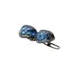 tamarusan (tamarusan) Blue Marble Double Heart Glance Chin Clip Hair Pins
