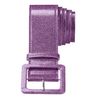 PURPLE GLITTER BELT 120 cm