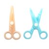 Children's Assorted Colours Safety Plastic Scissors - Set of 2