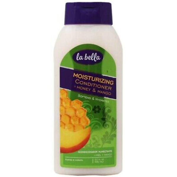 LA BELLA Moisturizing Conditioner Honey & Mango Softens & Hydrates 22 oz NEW