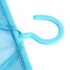 Hanging Storage Mesh Bags With Hook Bathroom Storage Mesh Bag Hooks Shower Toiletry Bag Makeup Cosmetic Storage Bag Bath Shampoo Shower Organizer(Blue)